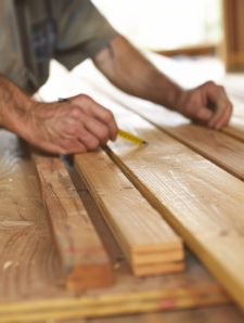 carpenter at work. construction concept image.